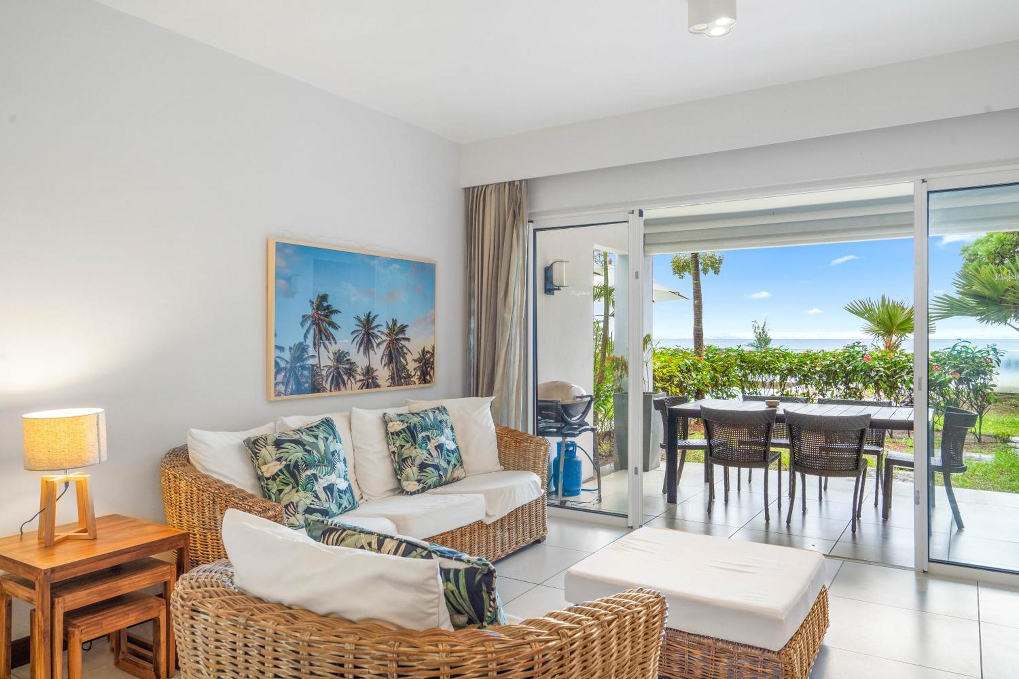 Kanope Bay - Holiday Beachfront Apartments Pointe aux Biches Eksteriør bilde